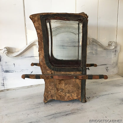 19th C. Large Doll Sedan Chair