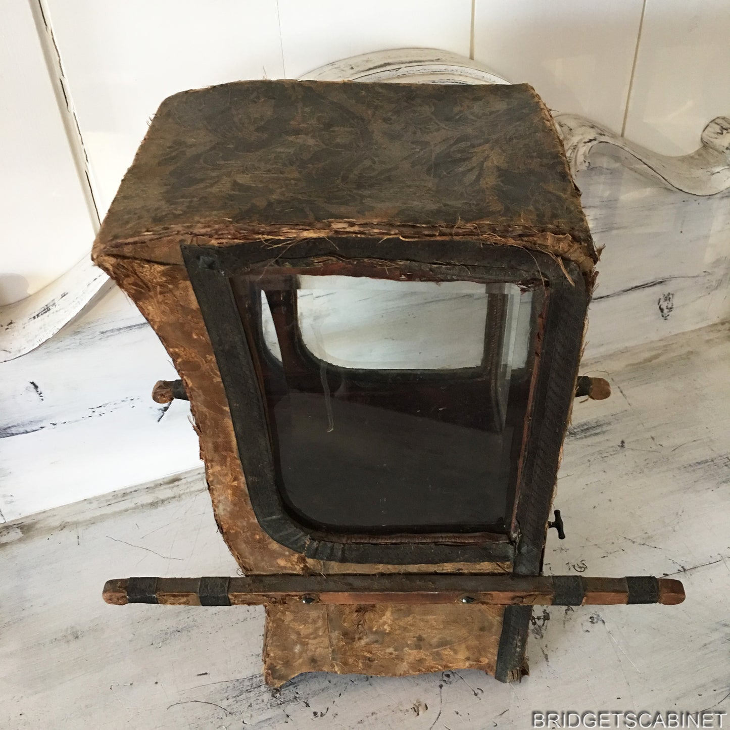 19th C. Large Doll Sedan Chair