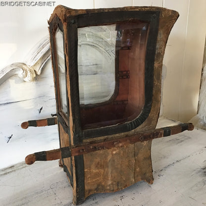 19th C. Large Doll Sedan Chair