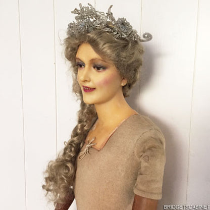 1900s Frenxh Full Size Wax Mannequin