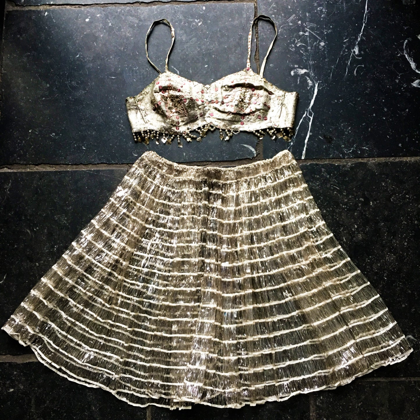 1930s Stage Costume Follies Bergeres