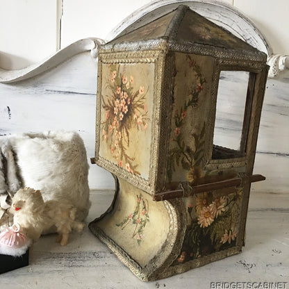Antique French Doll Sedan Chair