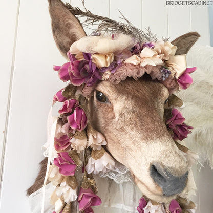 Enchanting Taxidermy Deer Head