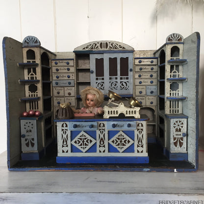 Antique German Large Doll Shop
