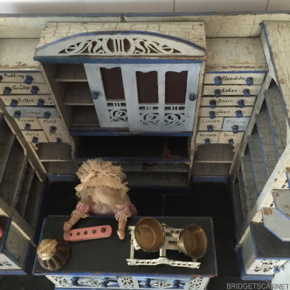 Antique German Large Doll Shop