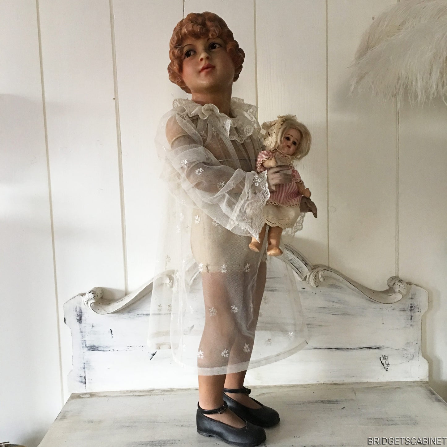1900s French Wax Child Mannequin