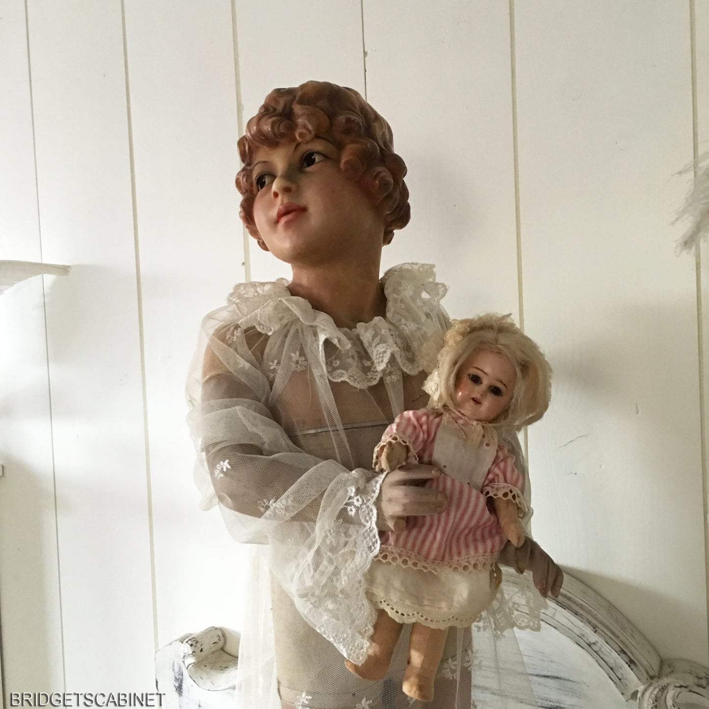 1900s French Wax Child Mannequin