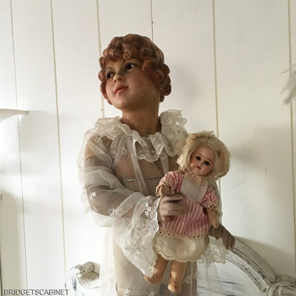 1900s French Wax Child Mannequin