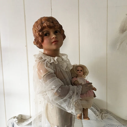 1900s French Wax Child Mannequin