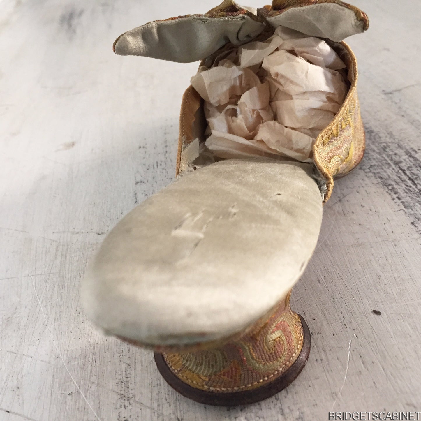 18th. Century Venice Hand-woven Shoes
