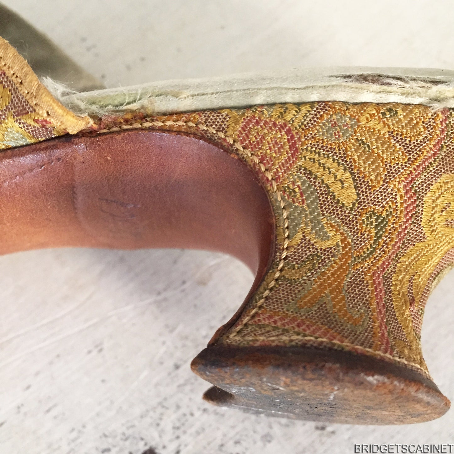 18th. Century Venice Hand-woven Shoes