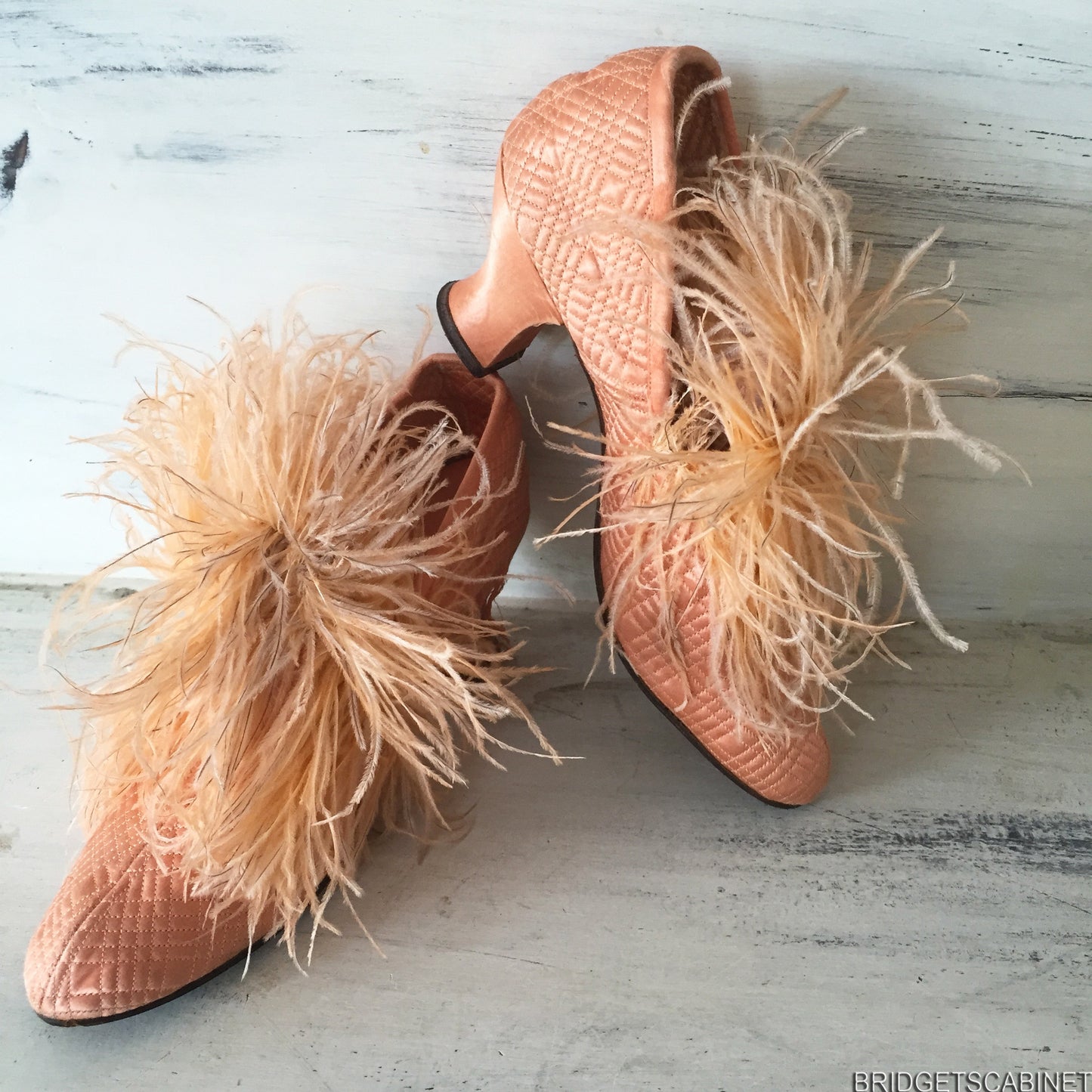 1920s Flapper Boudoir Shoes