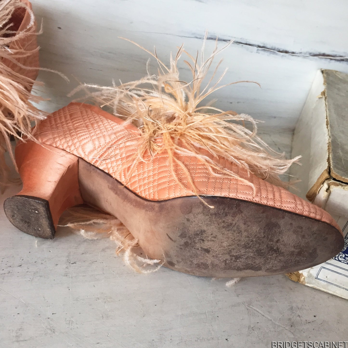 1920s Flapper Boudoir Shoes