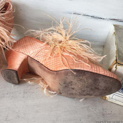 1920s Flapper Boudoir Shoes