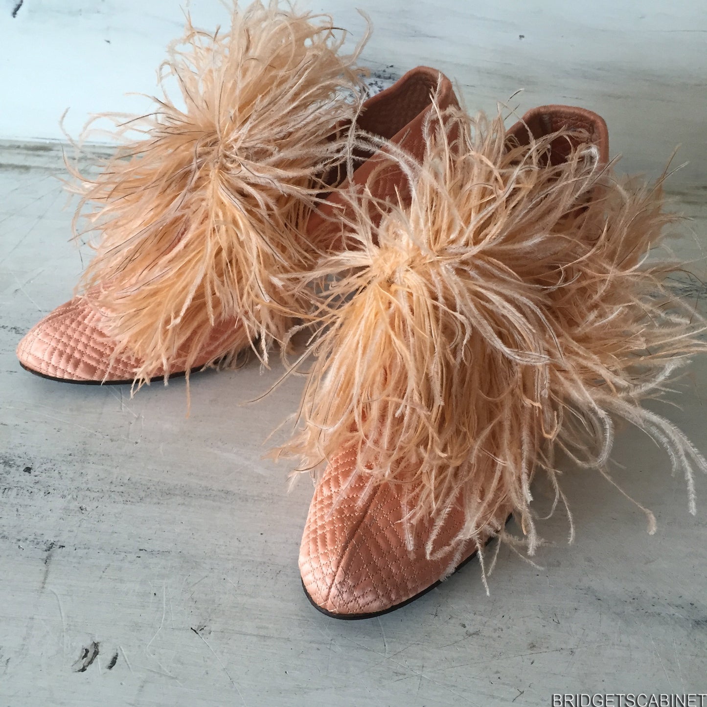 1920s Flapper Boudoir Shoes