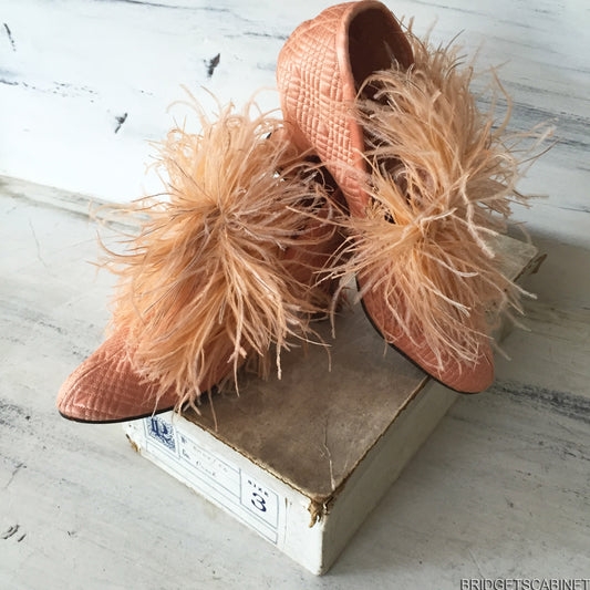 1920s Flapper Boudoir Shoes