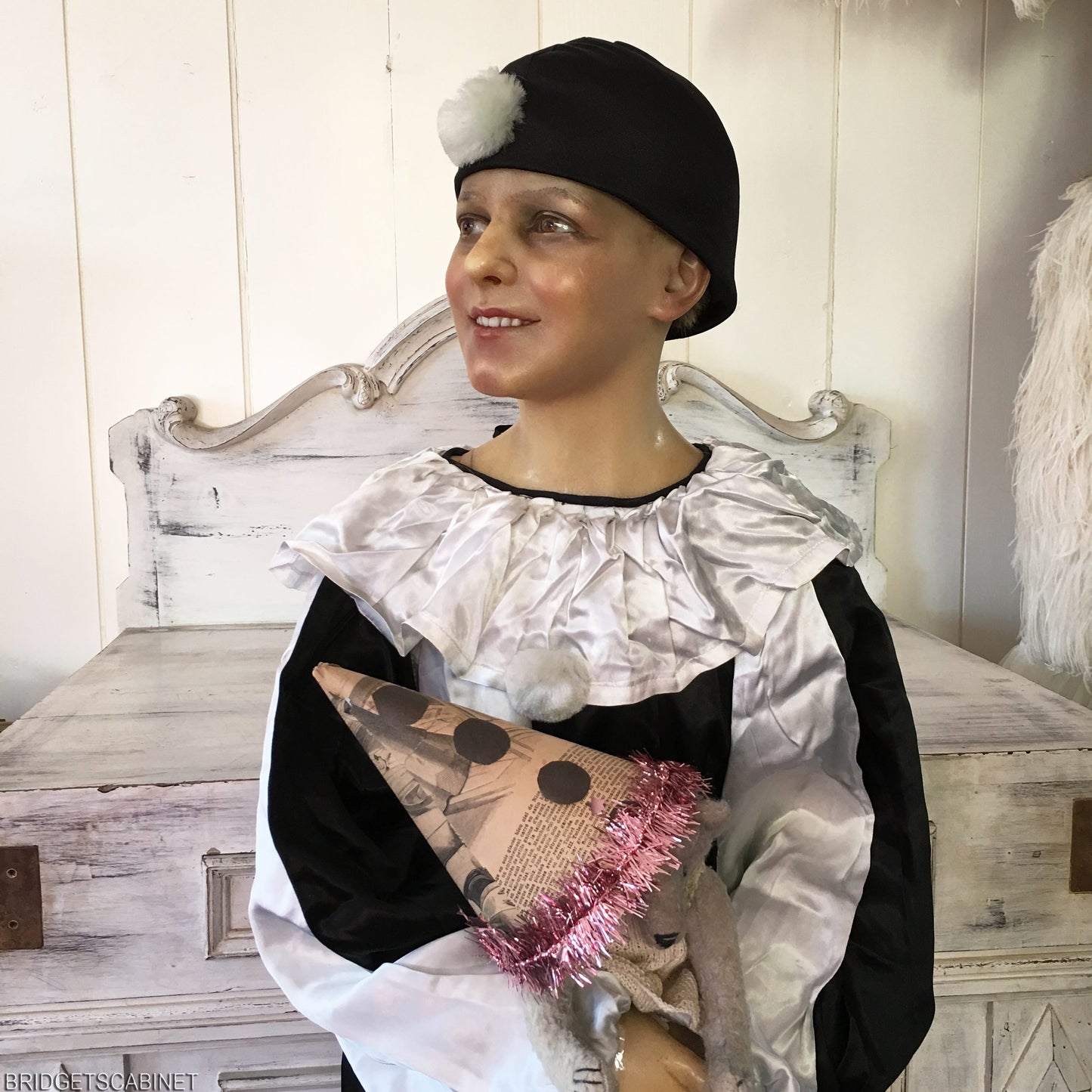 1900s French Full Size Wax Boy Mannequin