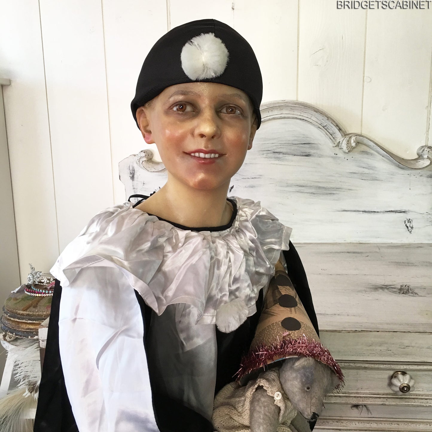 1900s French Full Size Wax Boy Mannequin