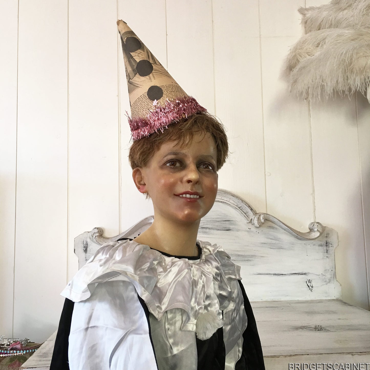 1900s French Full Size Wax Boy Mannequin