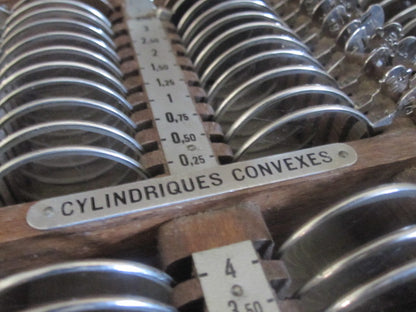 1910s French Optician Lenses Box