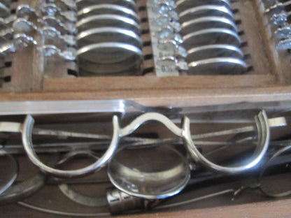 1910s French Optician Lenses Box