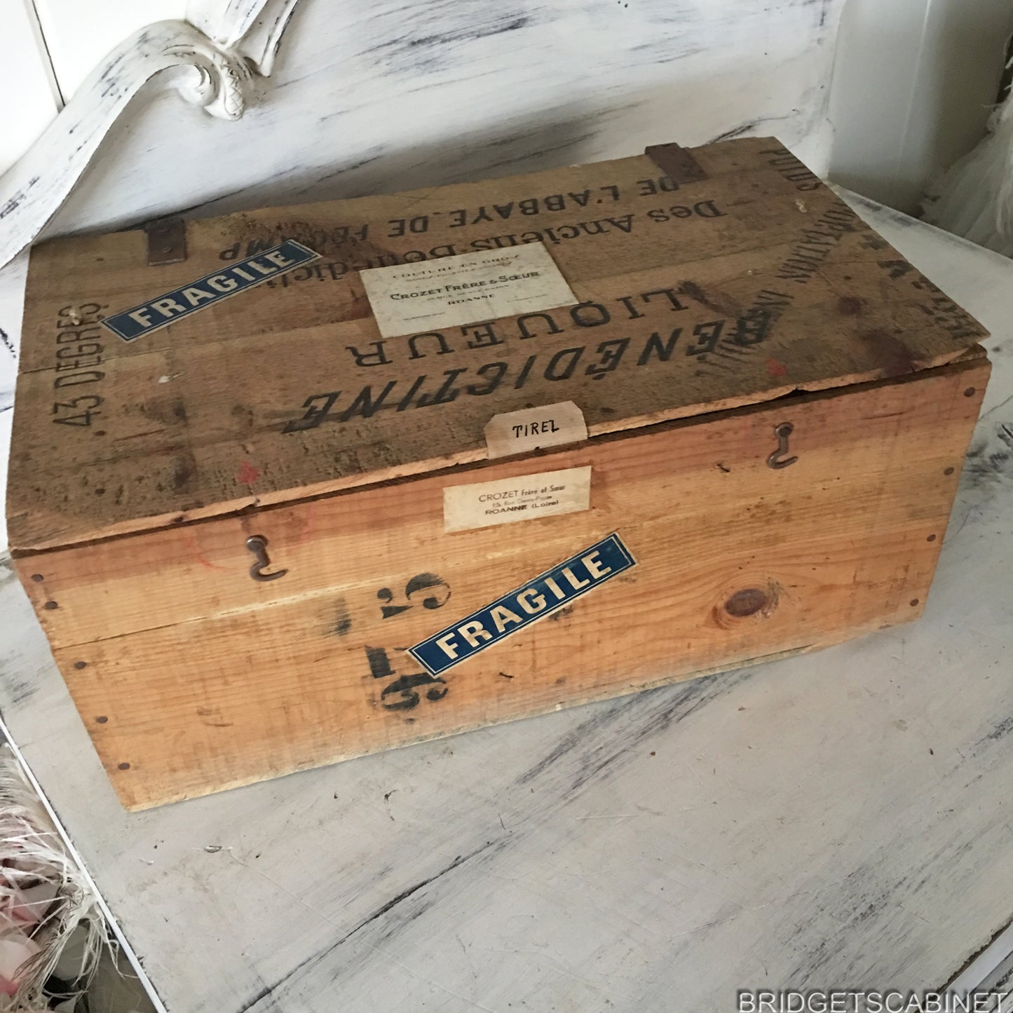 Rare French Manneuin in Origina Shipping Crate