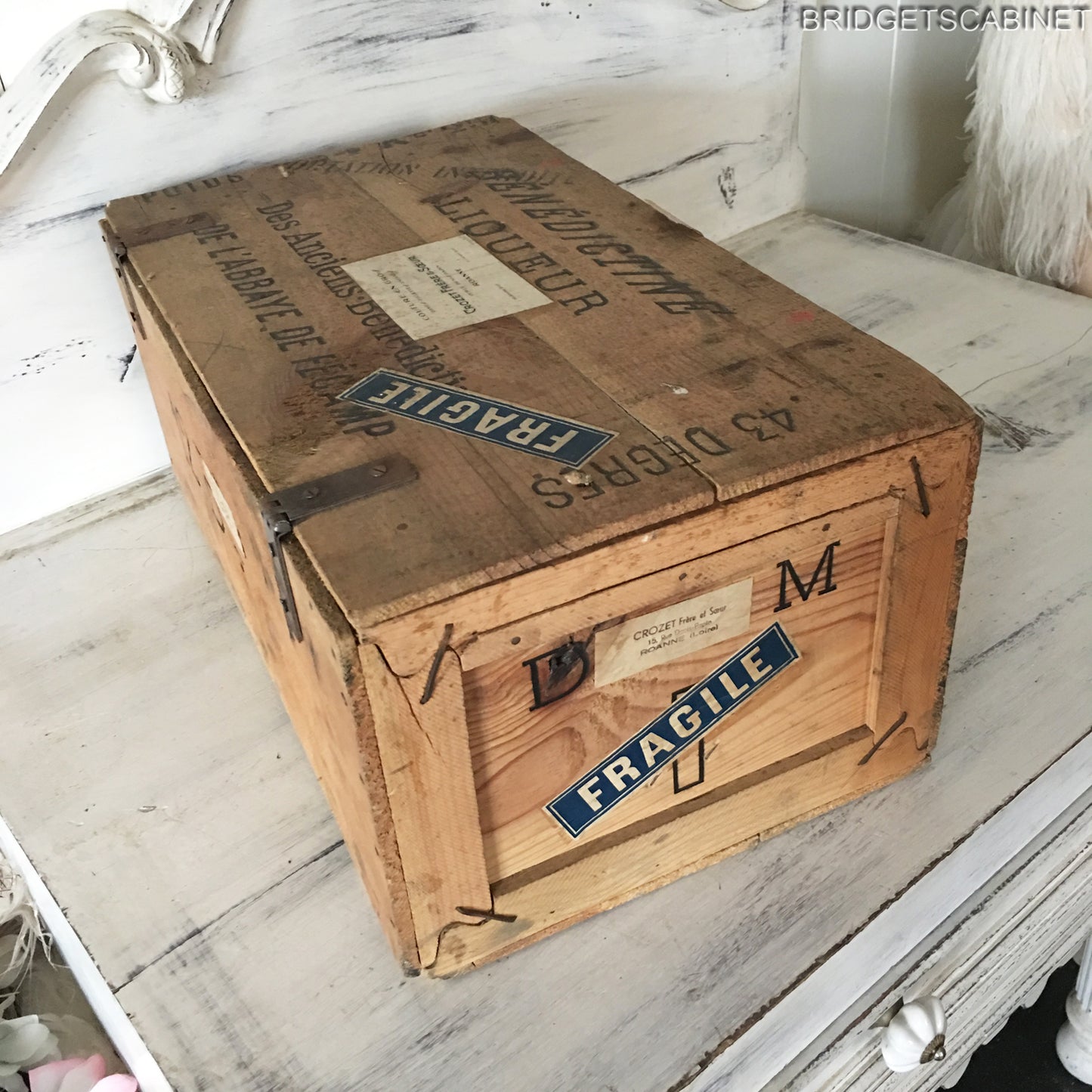 Rare French Manneuin in Origina Shipping Crate