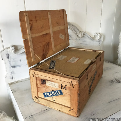 Rare French Manneuin in Origina Shipping Crate