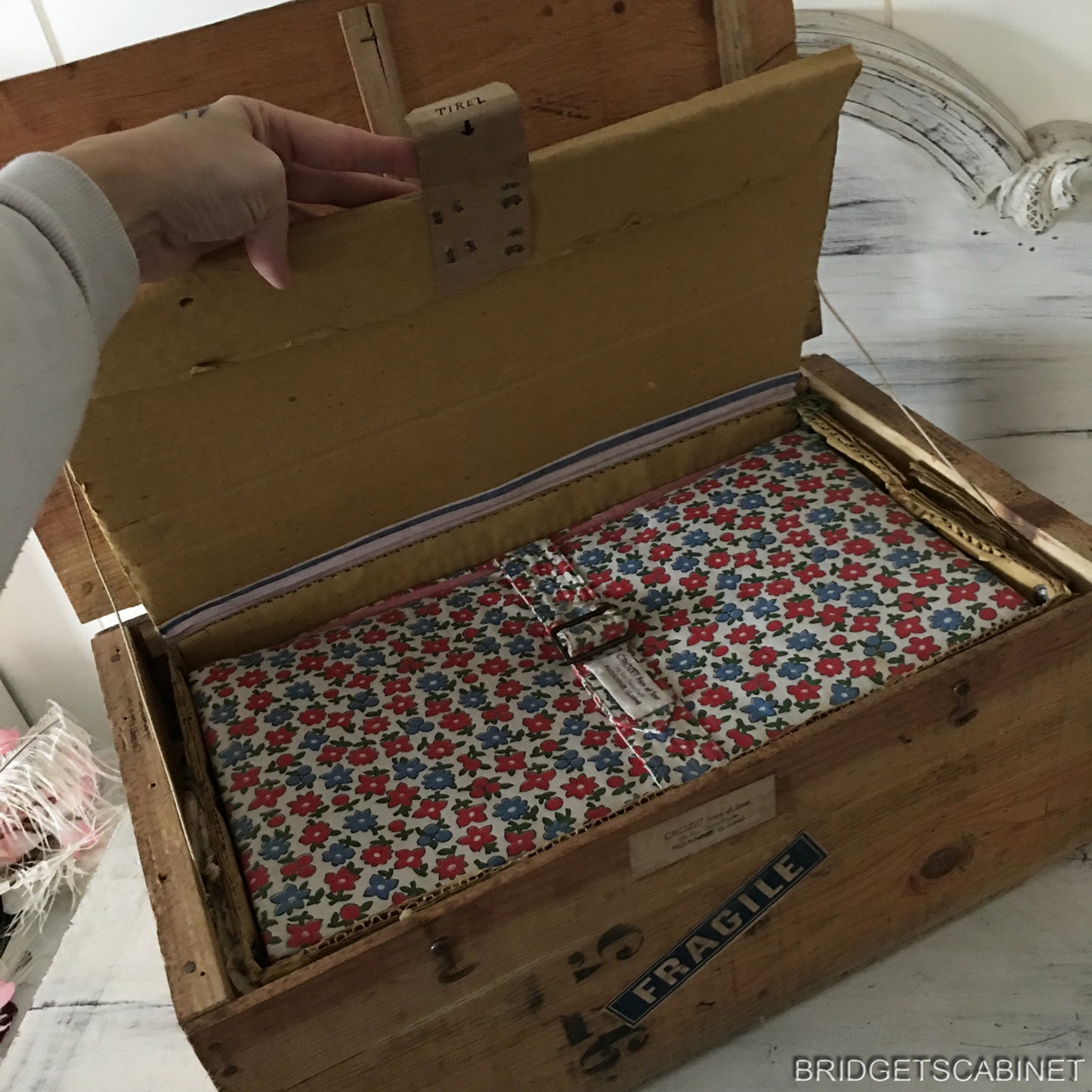 Rare French Manneuin in Origina Shipping Crate