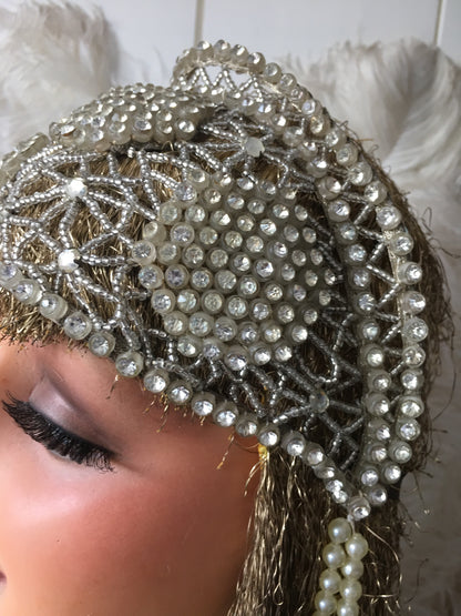 1920s Rhinestone Stage Headdress