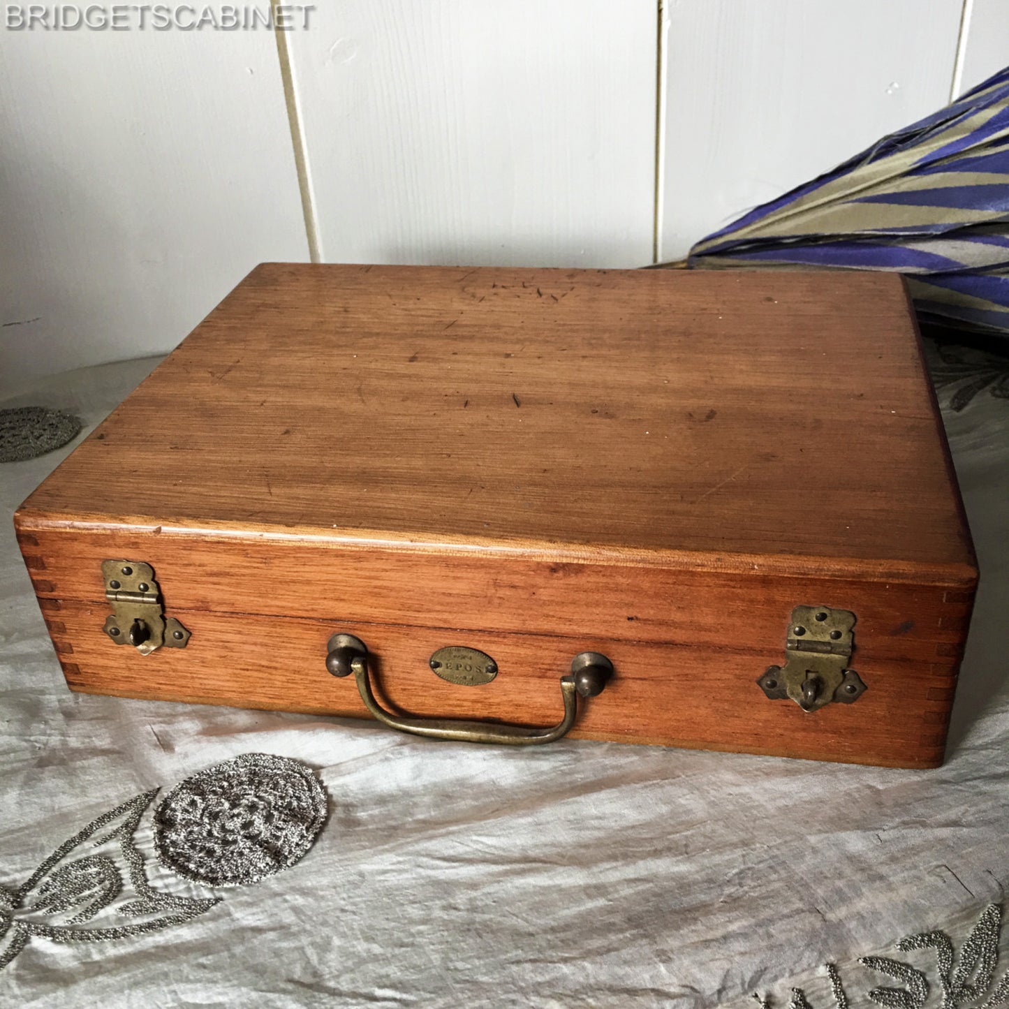 1880s French Cloutage Box Toy