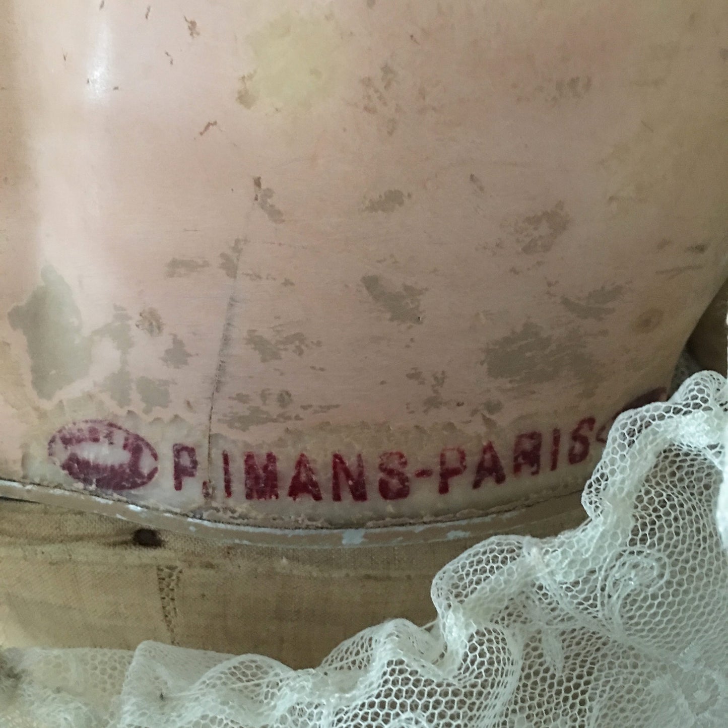1900s Fll-Size Wax Mannequin P. Imans