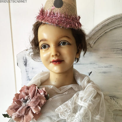1900s Wax Child Head