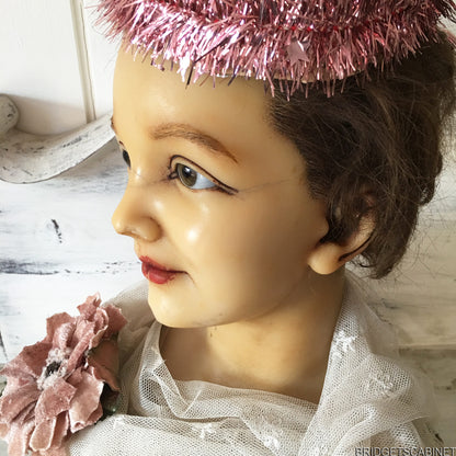 1900s Wax Child Head