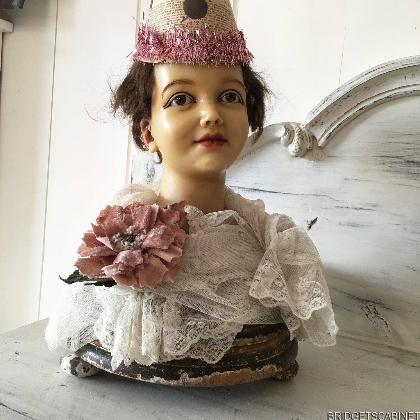 1900s Wax Child Head