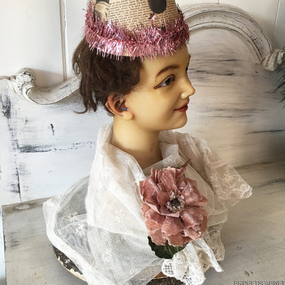1900s Wax Child Head