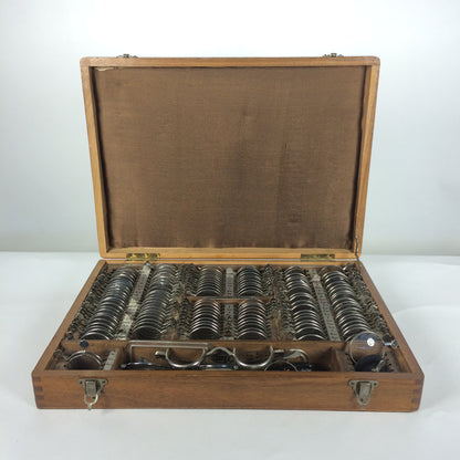 1910s French Optician Lenses Box