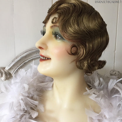 Antique Wax Bust French