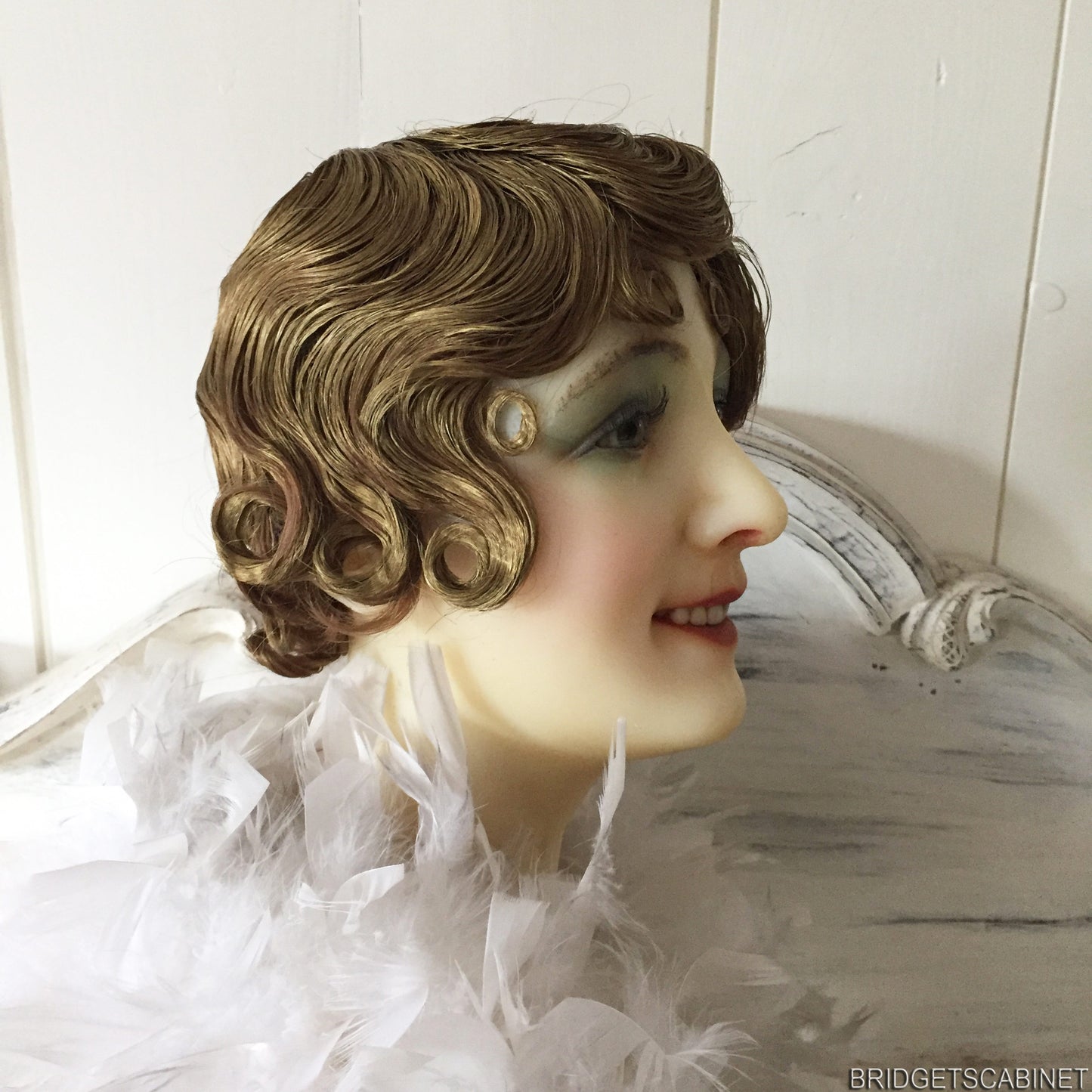 Antique Wax Bust French