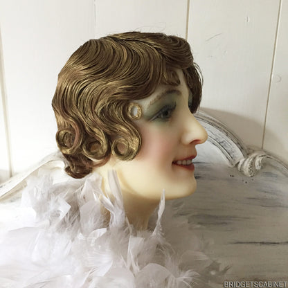 Antique Wax Bust French