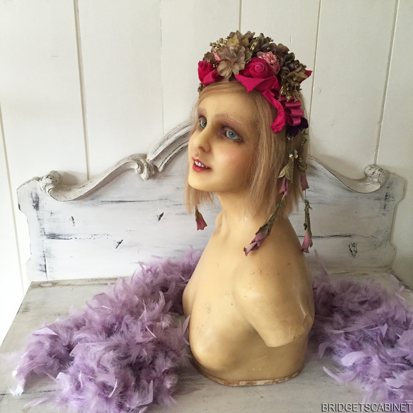 1910 Wax Bust Mannequin