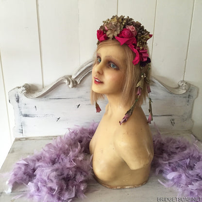1910 Wax Bust Mannequin