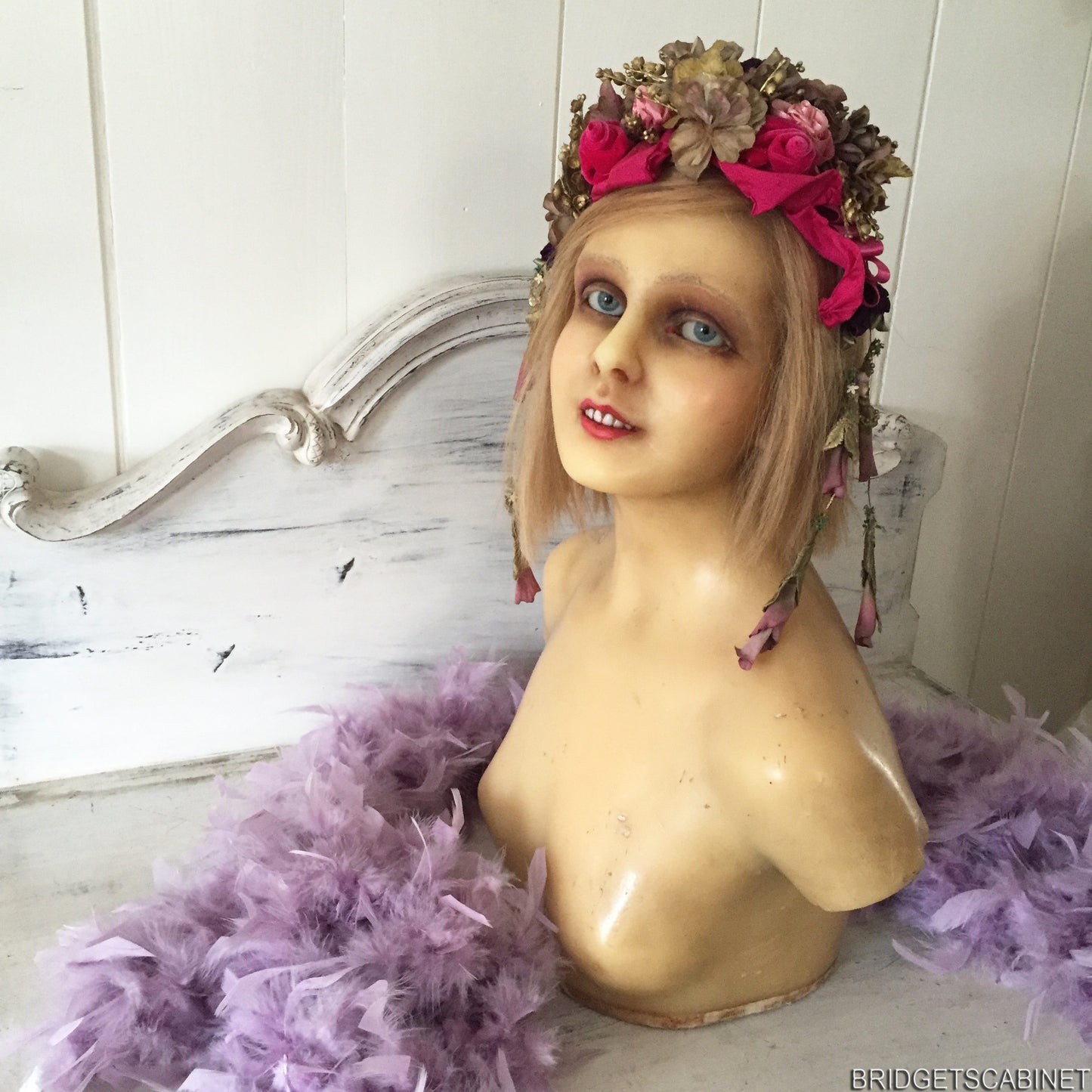 1910 Wax Bust Mannequin