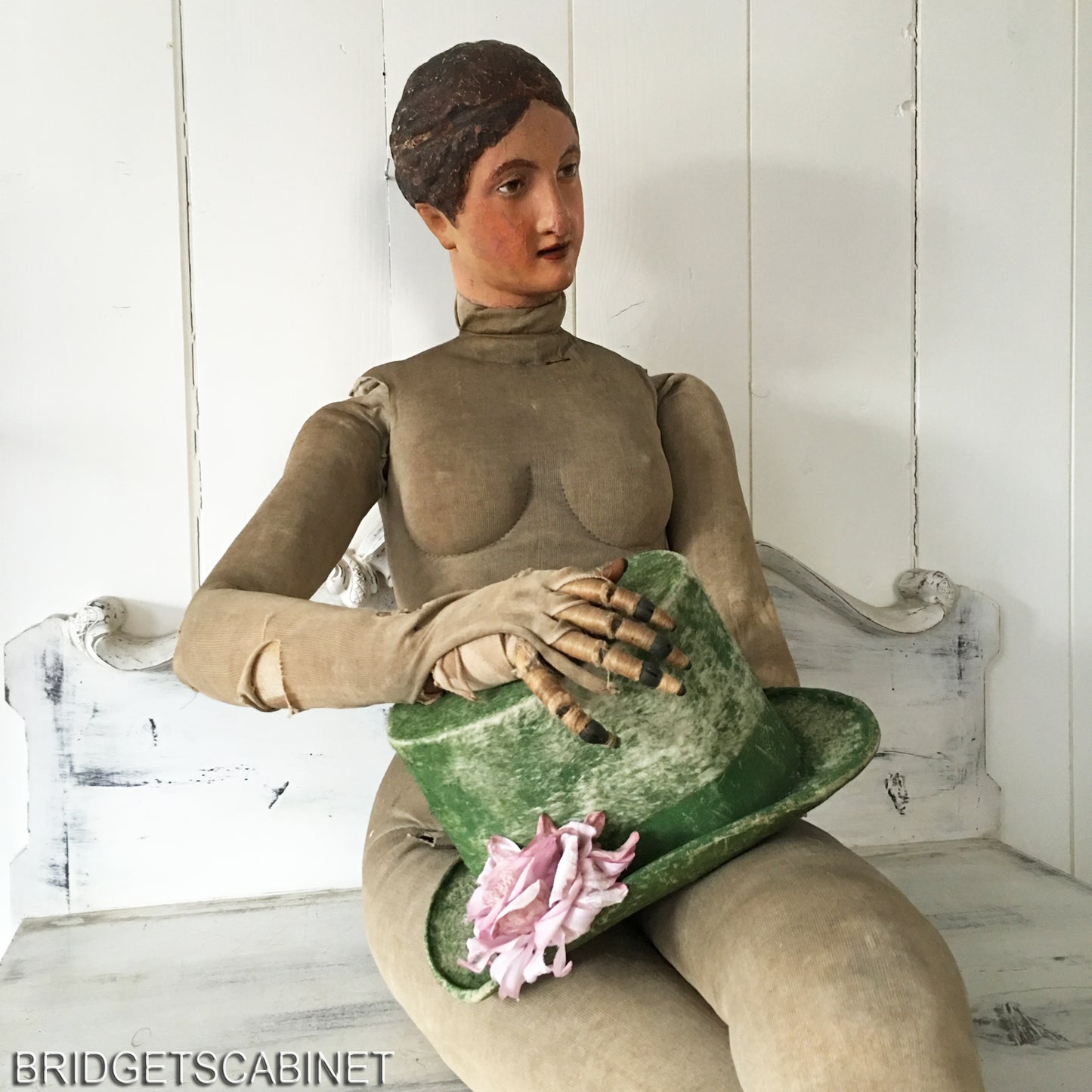 1860s French Articulated Artist Lay Figure Mannequin