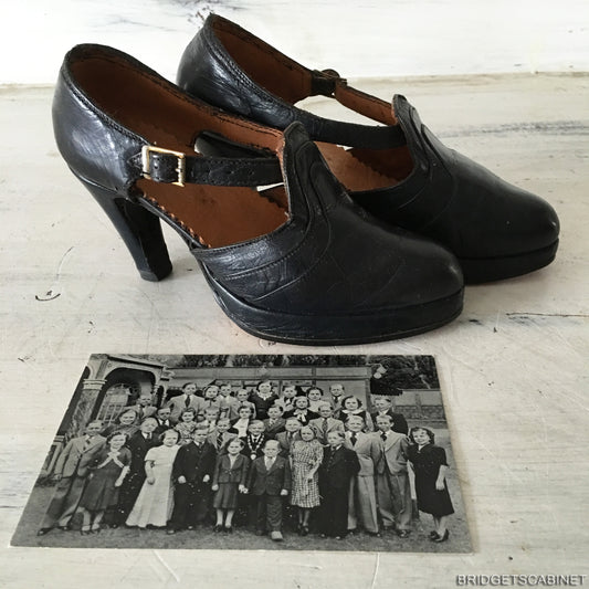 1940s Lilliput Leather Shoes