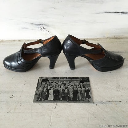 1940s Lilliput Leather Shoes