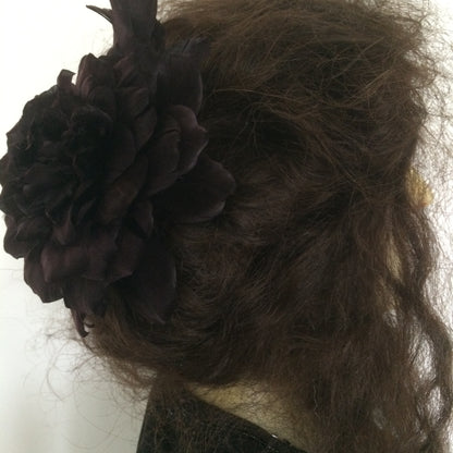 1920 P. Imans Wax Bust with Original Hair Jeanne