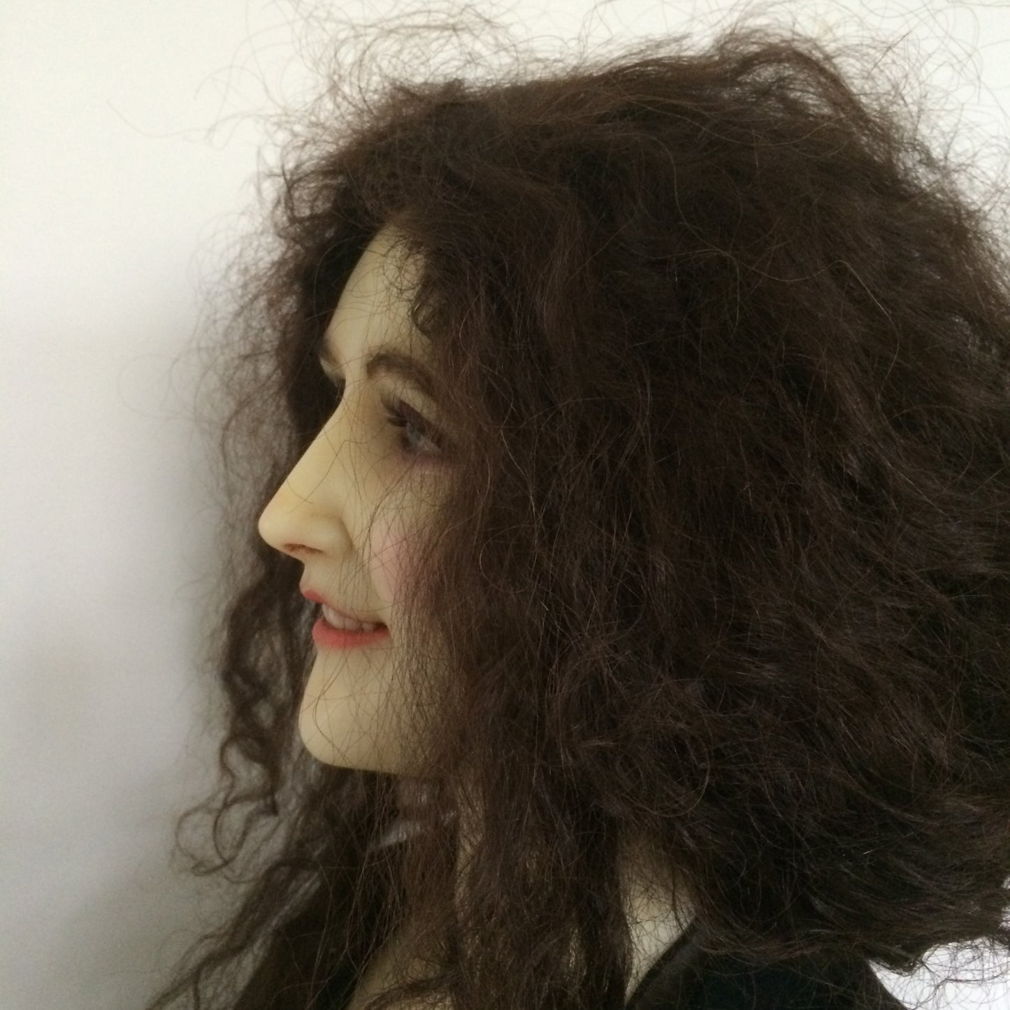 1920 P. Imans Wax Bust with Original Hair Jeanne