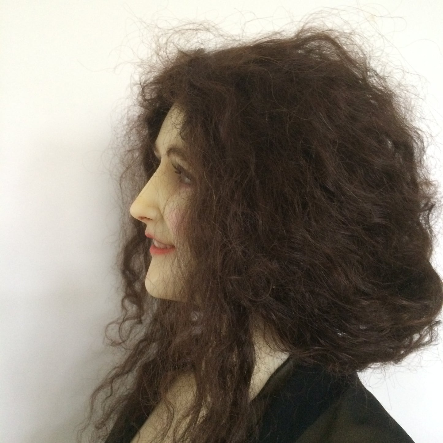 1920 P. Imans Wax Bust with Original Hair Jeanne