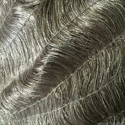 1920s Metal Bullion Flapper Wig